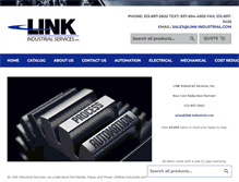 Tablet Screenshot of link-industrial.com